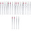 5 Pieces Lipstick Brush Applicator Wands Brushes Mask Double-Sided 3