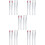 5 Pieces Lipstick Brush Applicator Wands Brushes Mask Double-Sided 7