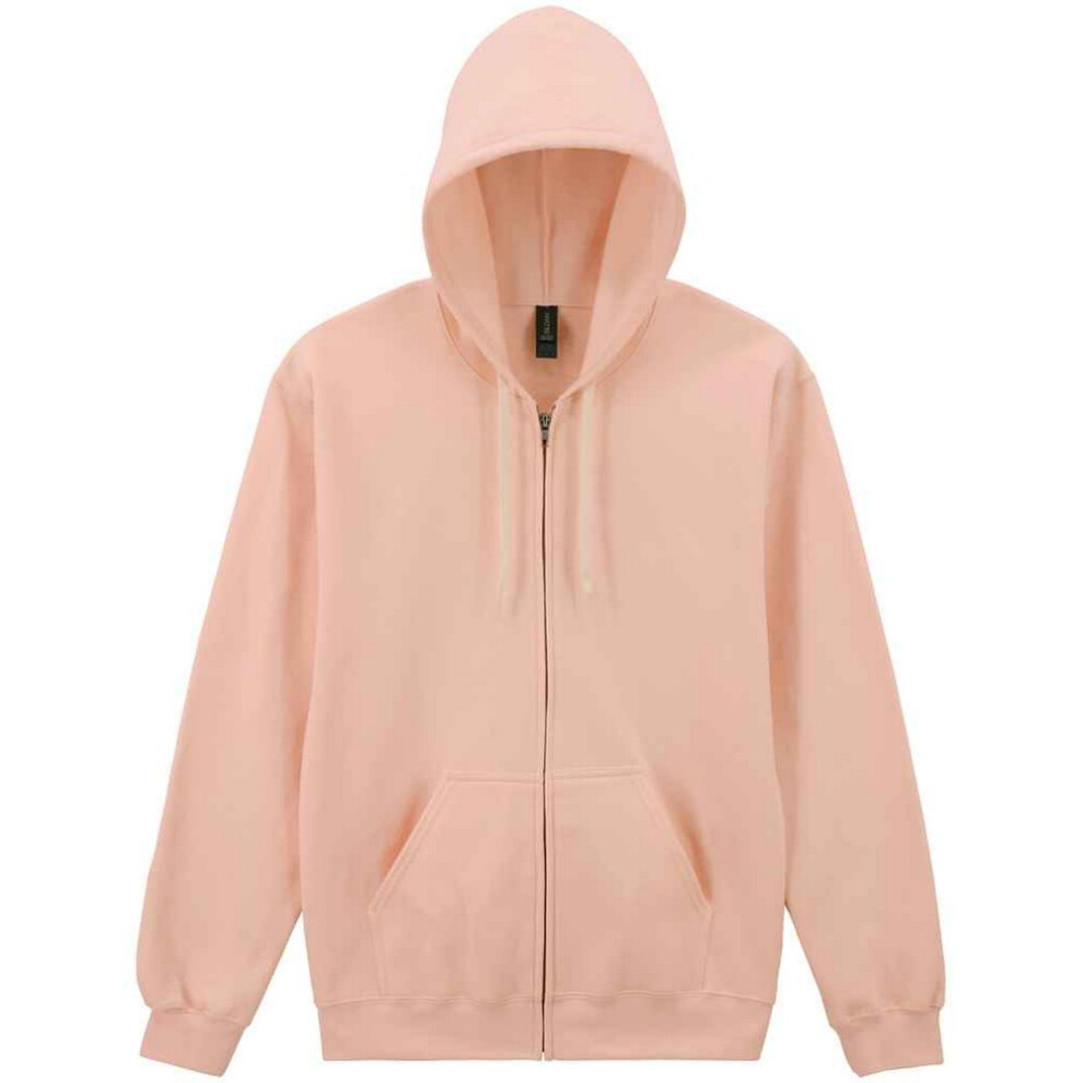 Gildan (3Xl, Dusty Rose) Unisex Adult Softstyle Midweight Full Zip Hoodie Multicoloured