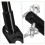 1Set Multi Iron Bike Trailer Hitch System Stable Quick Release Tow Bar 4