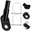 1Set Multi Iron Bike Trailer Hitch System Stable Quick Release Tow Bar 7