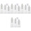 4Sets Multifunktionale -Flaschen Transparent Praktisch 2