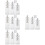 4Sets Multifunktionale -Flaschen Transparent Praktisch 6