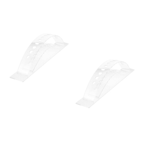 2Stk Transparentes Makeup Aufbewahrung 1