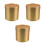 3Stk Papierbox Gold Elegante Blumenpräsent Box Mit Deckel 4
