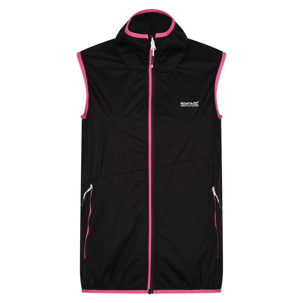 Regatta (18 Uk, Black/Flamingo Pink) Womens/Ladies Body Warmer