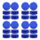 24Pcs Blue ABS Rubber Breathable Bucket Caps Can Lid Replacement 2