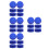 24Pcs Blue ABS Rubber Breathable Bucket Caps Can Lid Replacement 6
