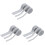 Bande Strass Argent Décor Portable Durable 2