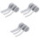 Bande Strass Argent Décor Portable Durable 3