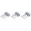 Bande Strass Argent Décor Portable Durable 4