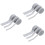 Bande Strass Argent Décor Portable Durable 6