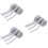 Bande Strass Argent Décor Portable Durable 7