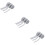 Bande Strass Argent Décor Portable Durable 9