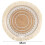 Flax placemats for kitchen use, 12x18 inches 5