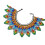 Overdreven Multi Strand Bead Ketting Statement Sieraden-Y0313 1 1