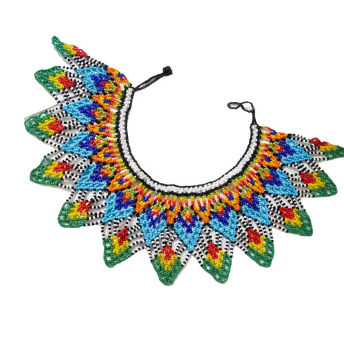 Overdreven Multi Strand Bead Ketting Statement Sieraden-Y0313 1