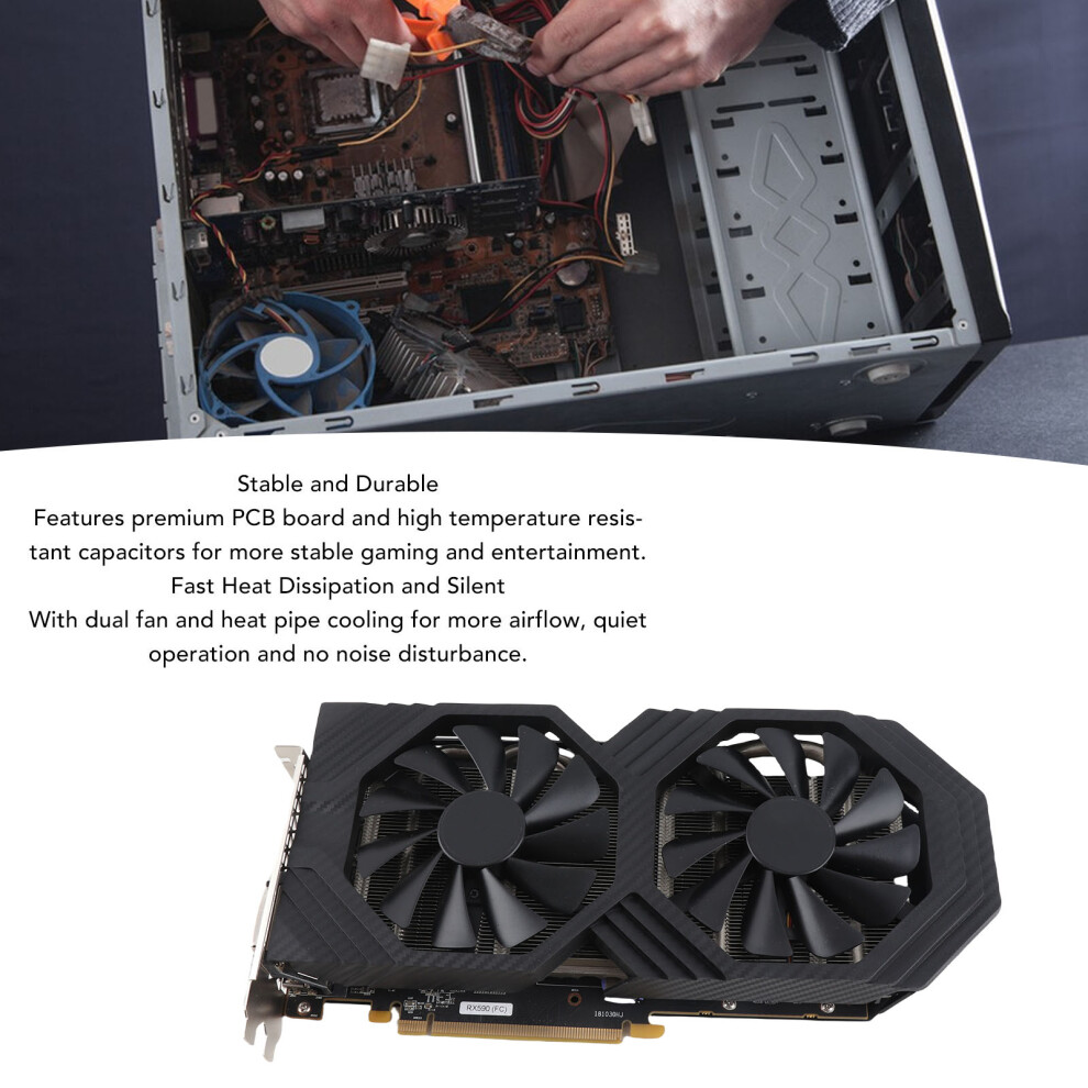 Rx590 8Gb Gddr5 256Bit Gaming Gpu 7790334550762
