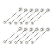 Pearl Hijab Scarf Pins for Women 12 Pieces