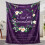 Morbida coperta viola per la nonna, 76 x 102 cm 1