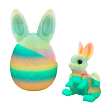 Easter&NbspEgg 3D Printed Easter Egg Decor Set with Movable Bunny Ornament Creative Holiday Gift for Kids and Adults Fun Interactive Easter Craft