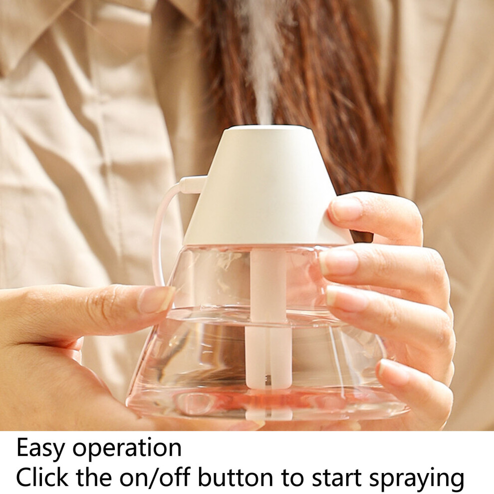 Ultra-Quiet Compact Desk Humidifier