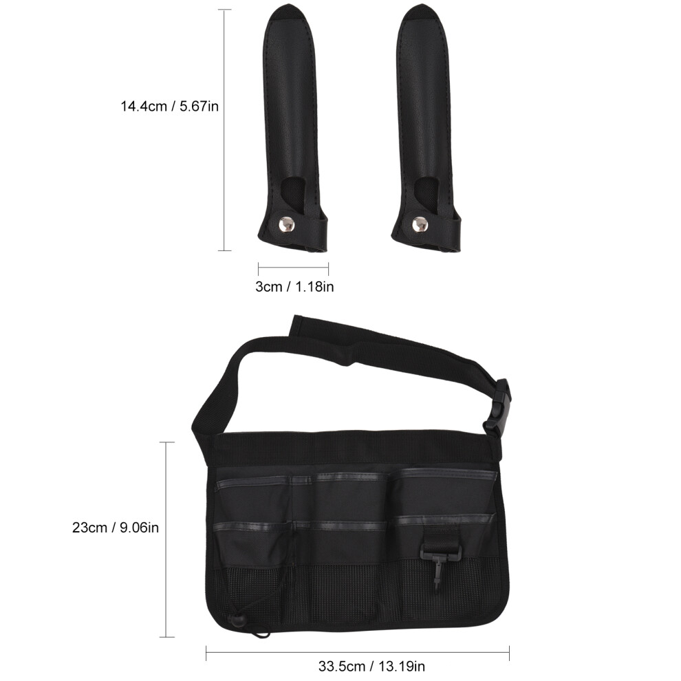 Black Hairdressing Scissors Pouch