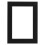 Black Plastic Photo Frame 6x4 Inch 1