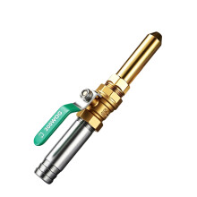 Brass Garden Hose Nozzle Sprayer 1/2inch-Six point copper bal