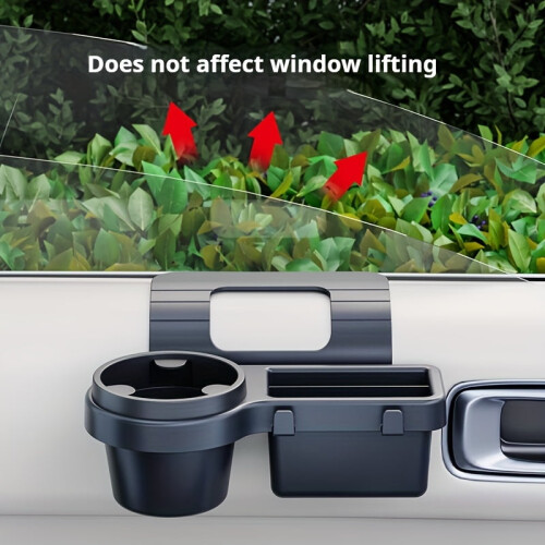 Car Multi-Function Phone & Key Storage Box, Cup Holder, Sundries Rack – Compatible with Most Vehicles 2