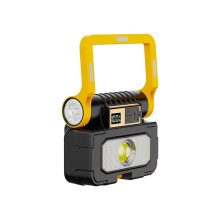 Solarbetriebene LED-Taschenlampe, multifunktionale tragbare Lampe, wiederaufladbare Camping-Arbeitsl