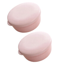 2Pack Leakproof Soap Container With Secure Closure Great-Pink