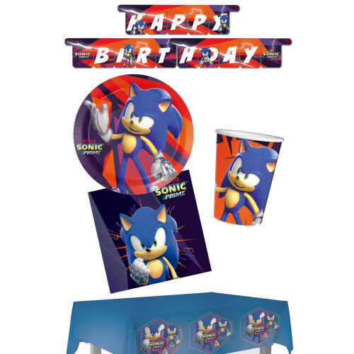 Anila's Sonic Party Pack for 8 people