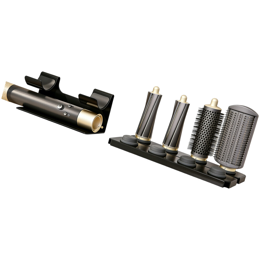 8 Slot Organizer For Hair Dryer Gear Strong Carbon Steel-Black 7704001190717