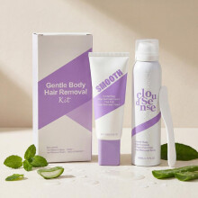 (3pcs) Smooth Body Hair Removal Kit Gentle Cleansing Moisturizing Soft Skin Full Body Hair Remover Portable Depilatory Cream 200ml