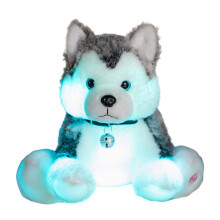 Cuddly Dog Stuffed Animal with LED Light for Baby