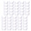 100Pcs Assorted Color Fabric Wing Appliques Cloth Wing-silver 1