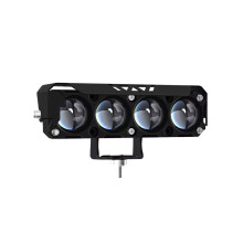 Phare de travail LED 12 V pour moto, feu de position bicolore, projecteur antibrouillard, lampe de route pour voiture, camion et tracteur