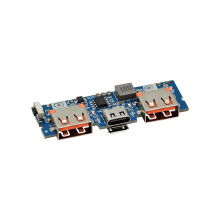 Chargeur de batterie double USB 5V 2,4A Micro-USB/Type-C 18650 Boost, accessoires de batterie externe pour téléphone à monter soi-même