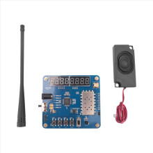 Intercom-Modul Demo-Board-Kit UHF Walkie-Talkie SA818S + Lautsprecher + Stra