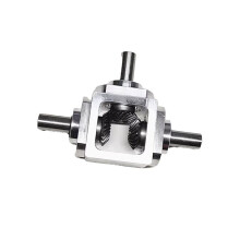 Kleiner 1:1 T-Typ Kommutatorwellendurchmesser 10 mm, rechtwinkliges Antriebsgetriebe, Kegelradgetrie