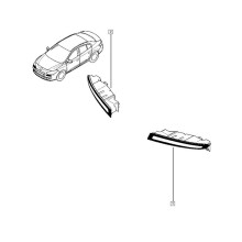 Rechter Nebelscheinwerfer mit Tagfahrlicht 266005976R für Fluence Mod