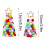 Pre-lit Mini Christmas Tree with Pine Cones Decoration 3