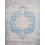 Layla Oriental Area Rug Blue Tangerine Distressed 1