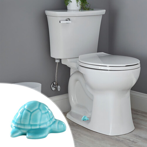 Κεραμικό κάλυμμα μπουλονιού τουαλέτας Cyan Turtle 1 τεμάχιο 1