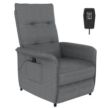 SANODESK Recliner Armchair Eletric Recliner Chair Fabric Chair with Arms Adjustable TV Armchair Armchair with Reclining Function Backrest
