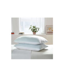 Hotel Grand Reversible Cooling Pillow, 2 Pack, White, Standard, 50cm x 71cm