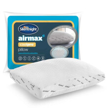 Silentnight Airmax CoolPro Pillow - Temperature Regulating Cooling Pillow to Prevent Overheating - Breathable Mesh Sides for Enhanced Airflow -