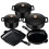 Cooks Professional (Black) Cooks Professional Set of 5 Cast Iron 1