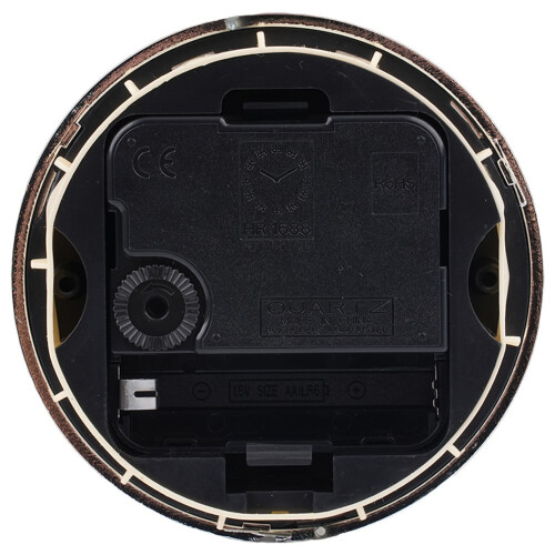 Quartz Clock Movement Insert 90mm Arabic Gold 2